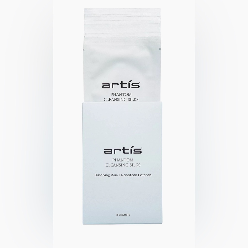 New Artis Phantom 8-Piece Cleansing Silks Dissolving 3-in-1 Nanofibre Patches
